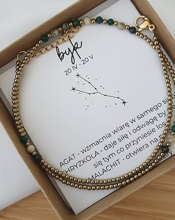 BYK naszyjnik dla znaku zodiaku, LEI handmade 