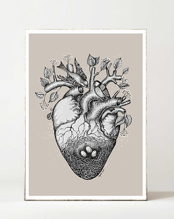 Plakat Tutaj mieszka miłość, Regina Land Atelier