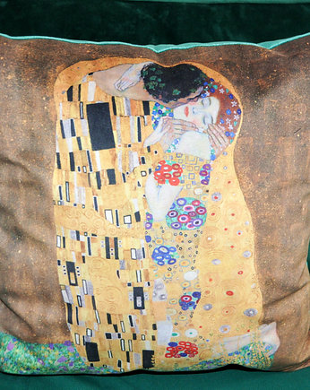 Poduszka ozdobna Pocałunek Klimt, MOJAMAJA