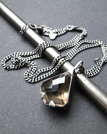 Naszyjnik Brązowy z kwarcem, Memero