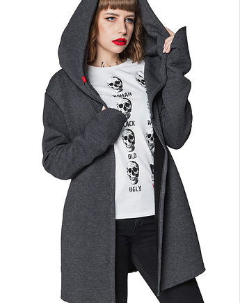 Bluza asymetryczna Assassin UNDERWORLD grafitowa, UNDERWORLD