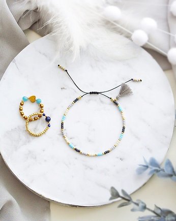 Bransoletka Minimal - Cold Ocean, Ilovehandmade
