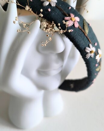 Opaska Lniana haftowana, nanowoshop