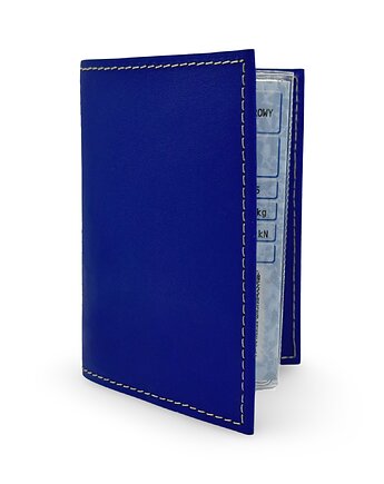 Etui na Dowód Rejestracyjny na Dokumenty Pokrowiec Niebieski Parker Quality, Parker Quality