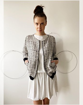 Kurtka Pure balck&white, For Heart