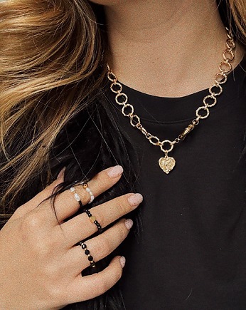 Naszyjnik Heart Chain, Chmolowska Jewellery