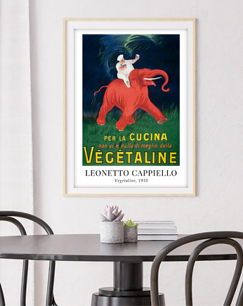 Plakat reprodukcja Leonetto Cappiello 'Vegetaline', Well Done Shop