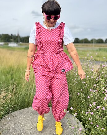 Balloon pants Szachownica, Glucka