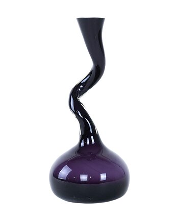 Wazon fioletowy, duński design, lata 90, produkcja: Dania, Przetwory design