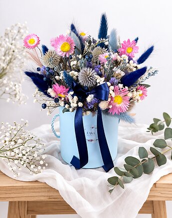 Flowerbox suszki błękit, Łąka