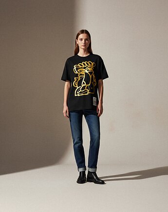T-Shirt bawełniany 'Luks Przez Iks VI', Warsaw Raw