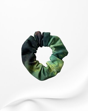 Gumka frotka scrunchie midi panorama leśna, Zdunetti