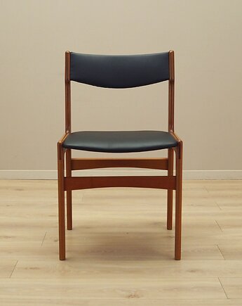 Krzesło tekowe, duński design, lata 70, produkcja: Dania, Przetwory design