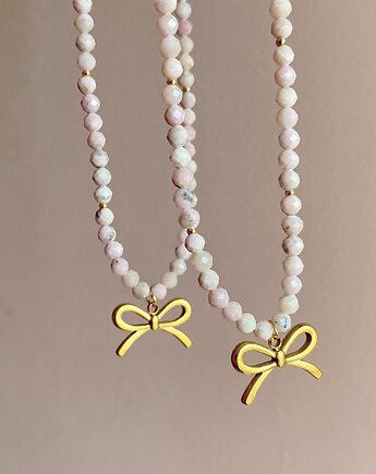 Naszyjnik z Opalem i kokardką, Szmaragdowa Polana