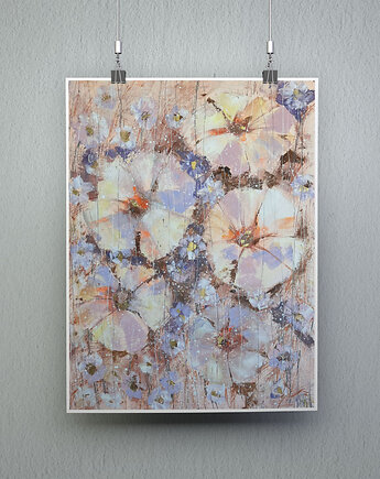 "Flower kiss" Plakat, 4mara Marina Czajkowska