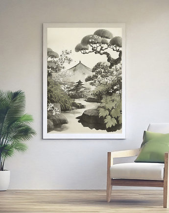 Plakat japonia, ArchiBotanica