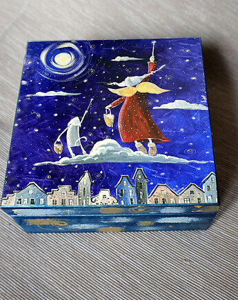 "Magiczne gwiazdki marzeń" Szkatułka, 4mara Marina Czajkowska