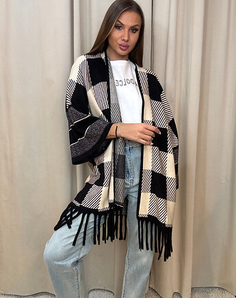 Sweter ponczo, SOLO moda