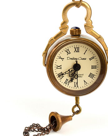 DROBINA CZASU (Golden) Flat - Drobiny Czasu - zegarek mechaniczny, DROBINY CZASU