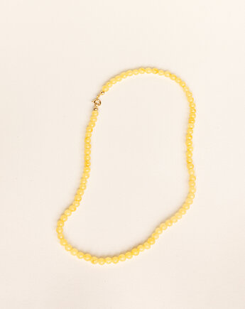 BURSZTYN pozłacane srebro / naszyjnik, Magdalena Paszkiewicz Jewellery