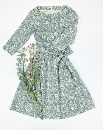 Daisy Dress - Bawełniana sukienka w kwiaty, HERNONA