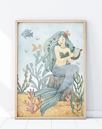 Plakat Bajkowa Kraina Syrena P448, Yoko Design