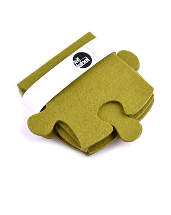 puzzle pod kubek marsz !, felt label