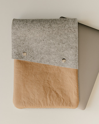 Marmollada - etui filcowe MACBOOK air 13,3-13,6" szary + B, marmollada
