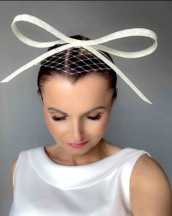 Fascynator ślubny okazjonalny / inne kolory, MONIKA SAXTON LUXURIOUS MILLINERY