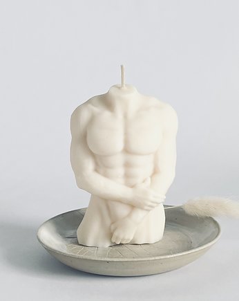 Świeca sojowa Body - Mężczyzna, Naturalnie Candle And Wax