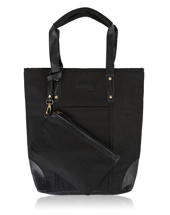 Torebka damska Shopper bag duża Paolo Peruzzi E-23-BL, Paolo Peruzzi