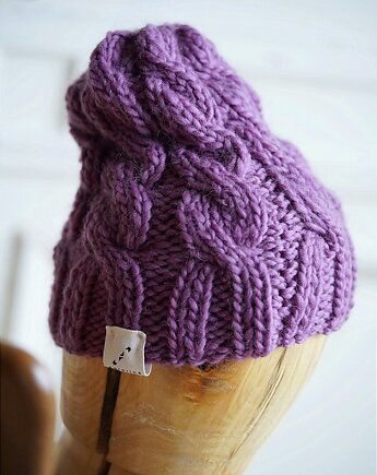 Czapka Big Snow  Violet, Karolina Herra