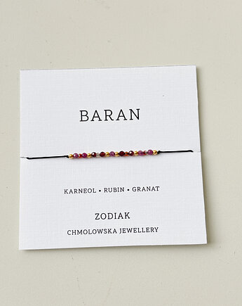 Zodiak bransoletka BARAN, Chmolowska Jewellery
