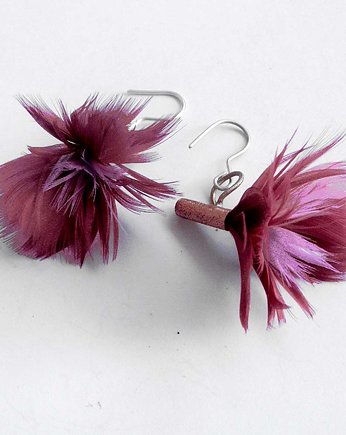 PIÓRKO kolczyki, Katarzyna Kaminska ART