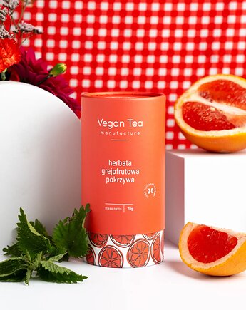 Herbata Grejpfrutowa Pokrzywa, Vegan Tea