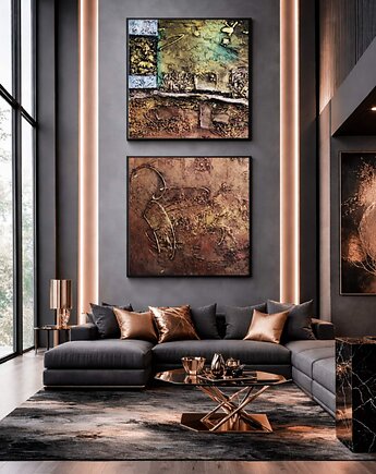 Duże obrazy na antresole, wielką ścianę no 270226-1, art and texture