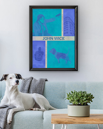 Plakat John Wick - fine art print, minimalmill