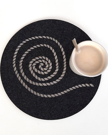PODKŁADKI FILCOWE SZNUREK POD TALERZE ŚR.30CM, home variety