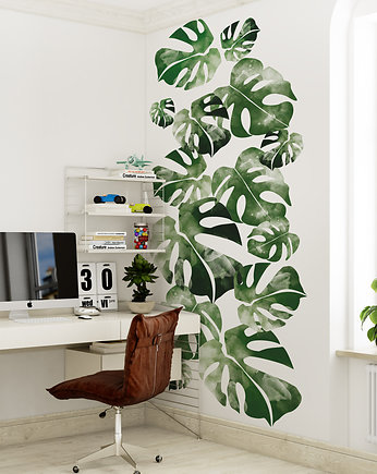 Tapeta  młodzieżowa Monstera Leaf, Humpty Dumpty Room Decoration