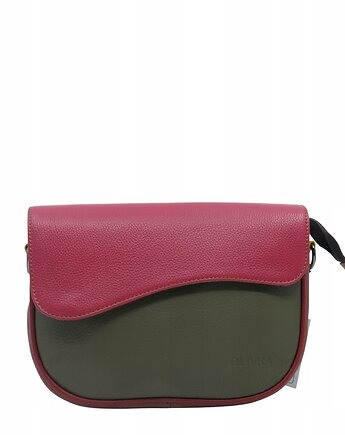 Torebka damska listonoszka skóra naturalna kolorowa stylowa pojemna OLIVKA, Olivka Warsaw