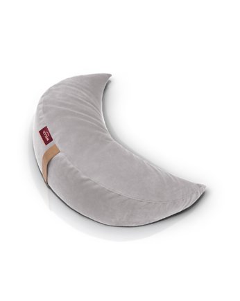 Poduszka Księżycowa WellB - Chmurny Szary, WELLB Mindful Relaxation