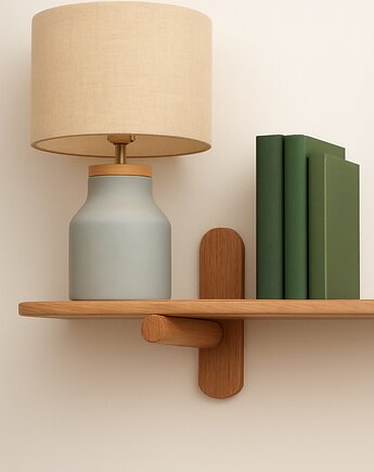 Półka dębowa SANDU , Bark&Wood