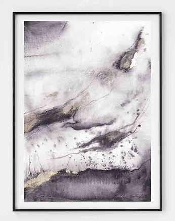 "Departing Thougts" Malowany plakat, My Moment