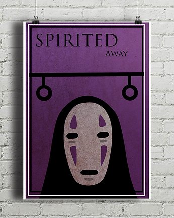 Plakat Spirited Away, minimalmill