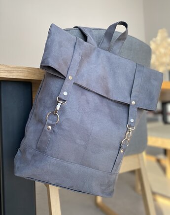 Plecak  włóczykija - grafit, PRACOWNIA 166