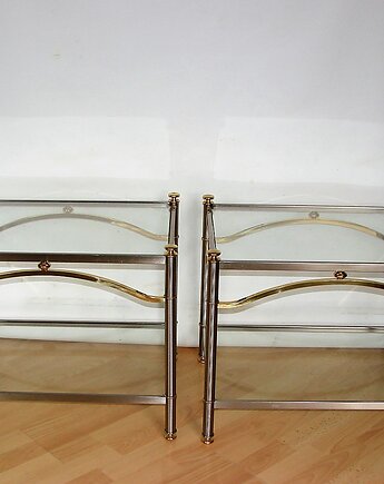 Komplet stolików Modern lata 70 , Relikt design