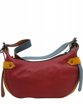 Torebka damska skórzana na ramię modna regulowany pasek zero waste OLIVKA, Olivka Warsaw