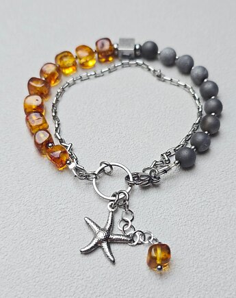 Podwójna Bransoletka Modern Amber, ILEA