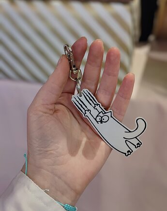 Brelok odblaskowy Kocur, Natty design