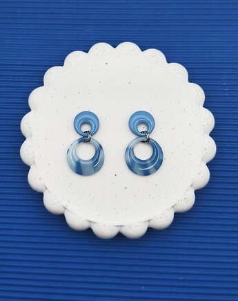 Kolczyki DOUBLE loop, WILDBI design